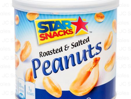 WHOLESALE STAR SNACKS ROASTED & SALTED PEANUTS 5 OZ SOLD BY CASE on Sale