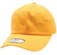 PB136 [GOLD] UNSTRUCTURED COTTON TWILL DAD HATS For Cheap