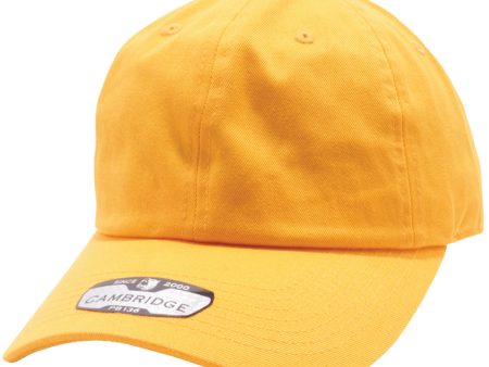 PB136 [GOLD] UNSTRUCTURED COTTON TWILL DAD HATS For Cheap