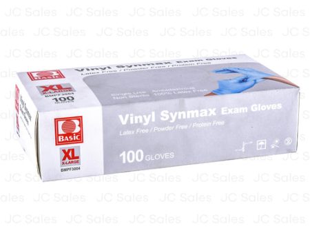 WHOLESALE MEDICAL GRADE VINYL GLOVES BLUE X-LARGE SOLD BY CASE Online