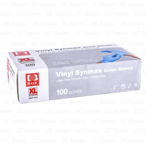 WHOLESALE MEDICAL GRADE VINYL GLOVES BLUE X-LARGE SOLD BY CASE Online