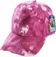 PB255 [BURGUNDY] PLAIN TIE DYE VINTAGE COTTON DAD HAT Online