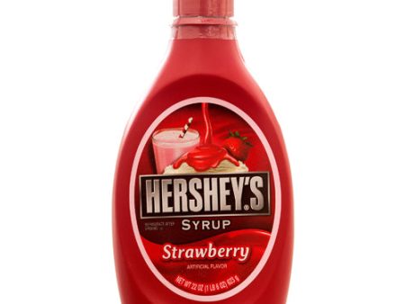 WHOLESALE HERSHEYS 22Z STRAW SYRUP BOTTLE *2Y SOLD BY CASE Online Hot Sale