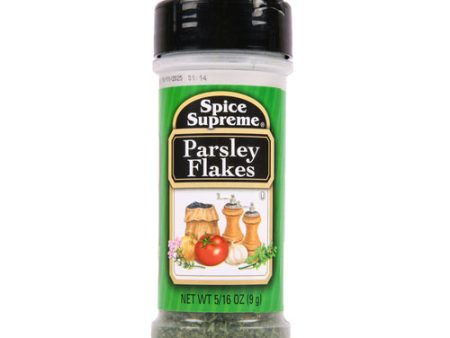 WHOLESALE SPICE SUPREME PARSLEY FLAKES 12   0.31 OZ SOLD BY CASE Discount