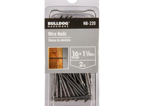 WHOLESALE NAILS WIRE  1 4 INCH 16 GAUGE SOLD BY CASE For Cheap