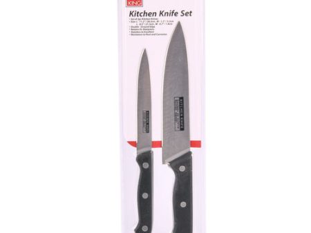 WHOLESALE TABLE KING KNIFE 2PC SET SOLD BY CASE For Sale