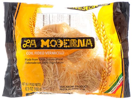 WHOLESALE LA MODERNA PASTA 6.3 OZ COIL VERMICELLI SOLD BY CASE Online