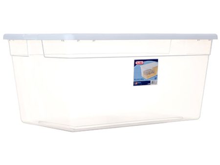 WHOLESALE STERILITE #1666 STORAGE BOX 90QT WHITE SOLD BY CASE Online now