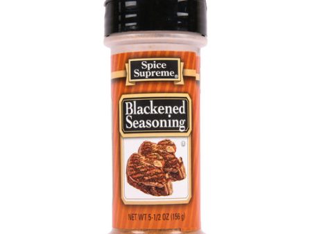 WHOLESALE SPICE SUPREME BLACKENED SEASONING 12   5.5 OZ SOLD BY CASE For Cheap