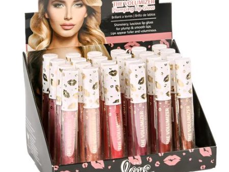 WHOLESALE THE VOLUMIZER PLUMPING LIP GLOSS 2ND LOVE #555 SOLD BY CASE Online Sale