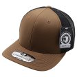 PB222-COYOTE-BLK CAMBRIDGE TRUCKER HAT Supply