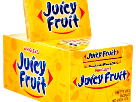 WHOLESALE JUICY FRUIT 15 STK SOLD BY CASE Supply