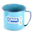 WHOLESALE CINSA ENAMEL STEEL CUP LARGE #14 SOLD BY CASE For Discount