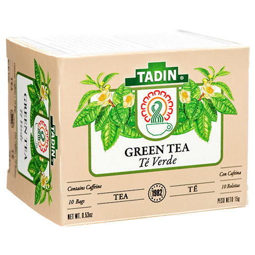 WHOLESALE TADIN GREEN TEA BLEND 10 BAGS SOLD BY CASE Sale