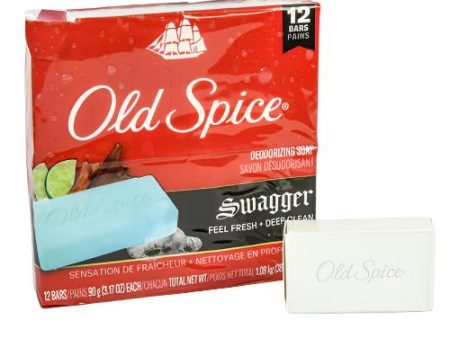 WHOLESALE OLD SPICE MEN S BAR SOAP SWAGGER 3.17 OZ SOLD BY CASE For Sale