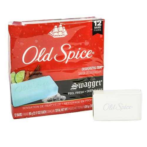 WHOLESALE OLD SPICE MEN S BAR SOAP SWAGGER 3.17 OZ SOLD BY CASE For Sale