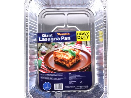 WHOLESALE GIANT LASAGNA PAN 20 25 32 X 12 63 64 X 3 11 32 SOLD BY CASE Hot on Sale