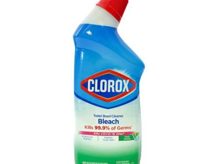 WHOLESALE CLOROX TOILET BOWL CLEANER FRESH SCENT 24 OZ SOLD BY CASE For Sale