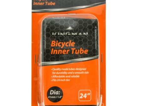 WHOLESALE KINGMAN BICYCLE TIRE INNER TUBE 24 D:41MM SOLD BY CASE For Sale