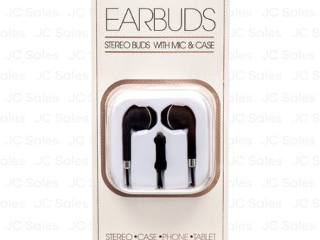 WHOLESALE EARBUDS W MIC&CASE #HM210 SOLD BY CASE For Sale