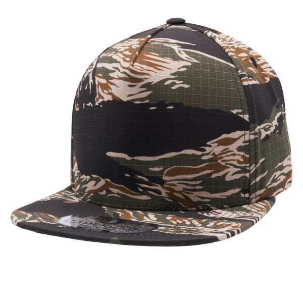 PB106 [T.CAMO] 5 PANEL COTTON SNAPBACK HATS Online now