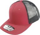 PB222J KIDS TRUCKER HAT [BURGUNDY BLACK] Online now