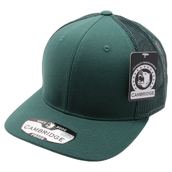 PB222-D.GREEN CAMBRIDGE TRUCKER HAT Online Sale