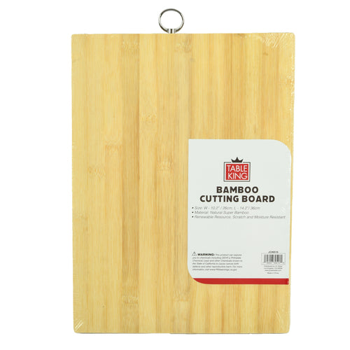 WHOLESALE TABLE KING BAMBOO CUTTING BOARD 10.25 X 14.15 W STRIP PATTERN SOLD BY CASE Online now