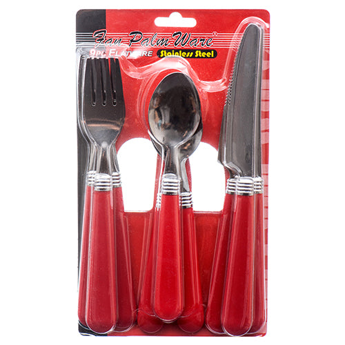 WHOLESALE UTENSIL SET 9PC ASST COLOR SOLD BY CASE Hot on Sale