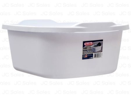 WHOLESALE STERILITE #0647 12 QT DISHPAN WHITE CLR SOLD BY CASE For Cheap