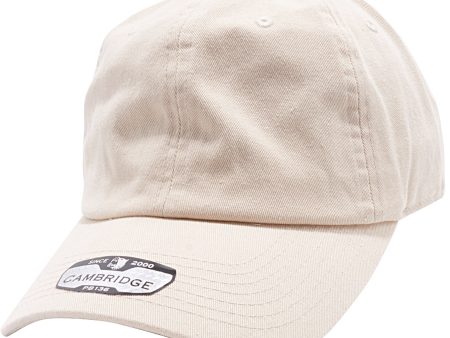 PB136 [STONE] UNSTRUCTURED COTTON TWILL DAD HATS Discount