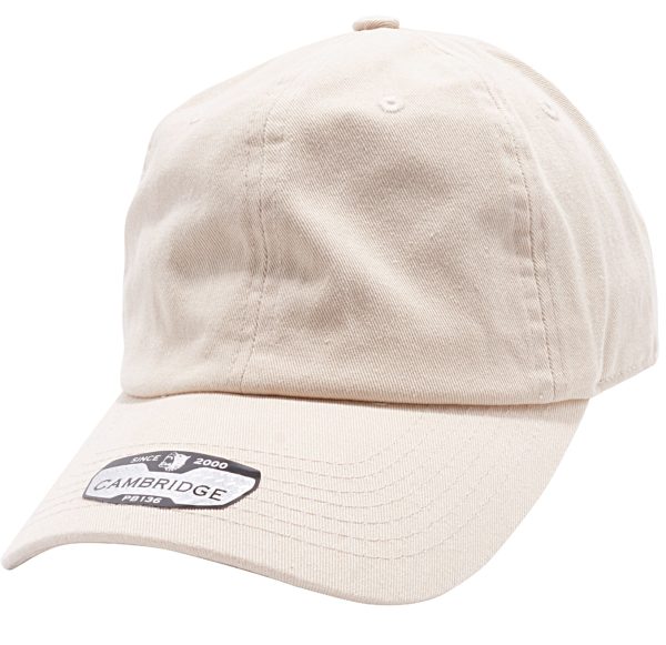 PB136 [STONE] UNSTRUCTURED COTTON TWILL DAD HATS Discount