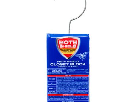 WHOLESALE MOTH SHIELD CLOSET BLOCK ORIGINAL 5 OZ SOLD BY CASE Online Hot Sale