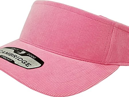 PB247 [PINK] CORDUROY SUN VISOR HATS Sale