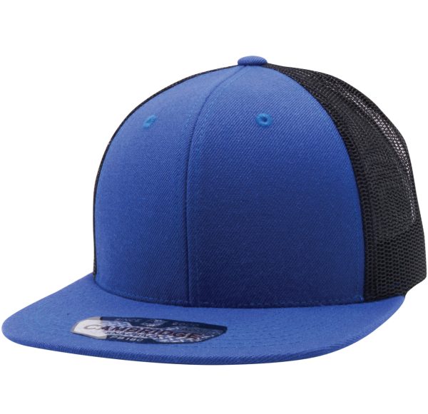 PB180 [ROYAL BLACK] WOOL BLEND TRUCKER HATS Fashion