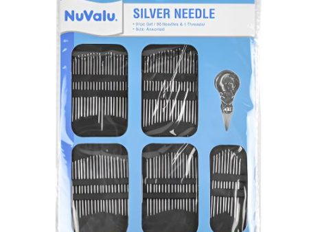 WHOLESALE NUVALU NEEDLE 91 CT SILVER ASST SOLD BY CASE Hot on Sale