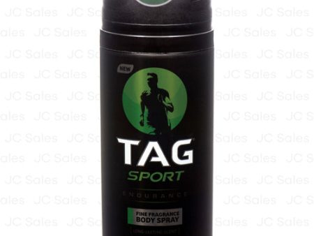 WHOLESALE TAG SPORT BODY SPRAY ENDURANCE 3.5 OZ SOLD BY CASE Online now