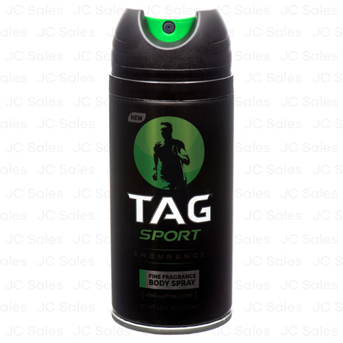 WHOLESALE TAG SPORT BODY SPRAY ENDURANCE 3.5 OZ SOLD BY CASE Online now