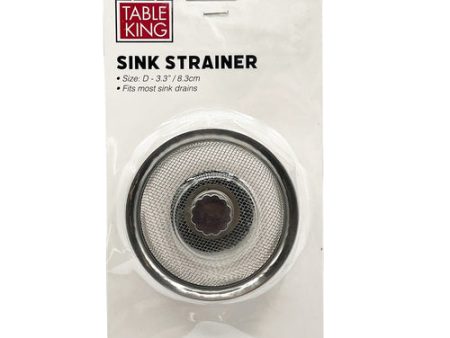 WHOLESALE TABLE KING SINK STRAINER 3.3 SOLD BY CASE Online now