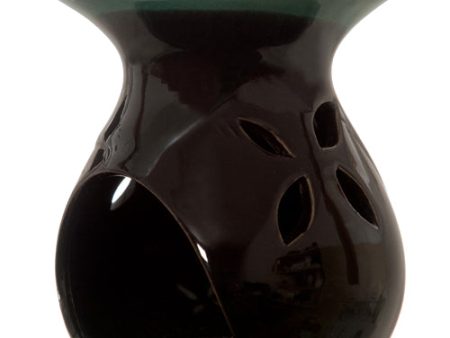 WHOLESALE CERAMIC OIL BURNER W ASST COLORS #021403 SOLD BY CASE For Sale