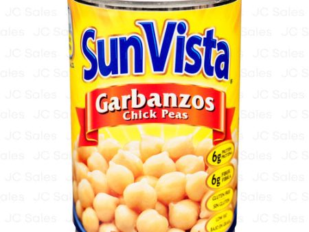 WHOLESALE SUN VISTA GARBANZO BEANS 15 OZ SOLD BY CASE Cheap