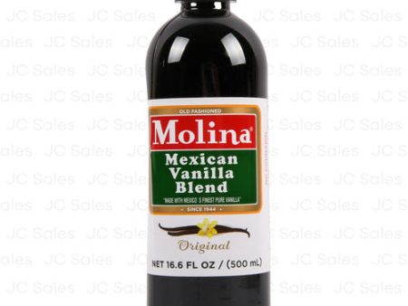 WHOLESALE MOLINA VANILLA EXTRACT 16.6 OZ SOLD BY CASE Online now