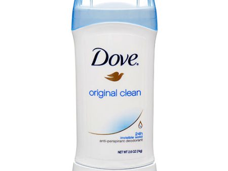 WHOLESALE DOVE DEODORANT STICK ORIGINAL CLEAN 2.6 OZ SOLD BY CASE For Discount