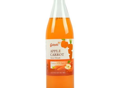 WHOLESALE GABRIELA CARROT & APPLE JUICE DRINK 485ML + CRV SOLD BY CASE Online