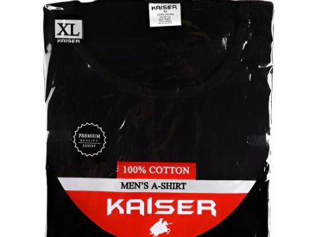 WHOLESALE MEN S A-SHIRTS BLACK COTTON SIZE XL SOLD BY CASE Supply