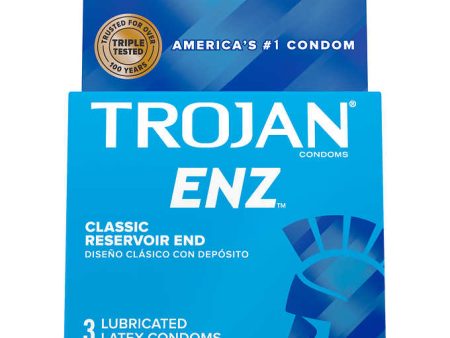 Trojan-Enz Lubricated Condoms, 6 ct For Cheap