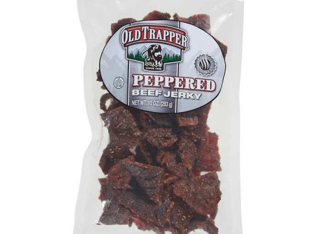 Old Trapper Beef Jerky Peppered, 10oz Online