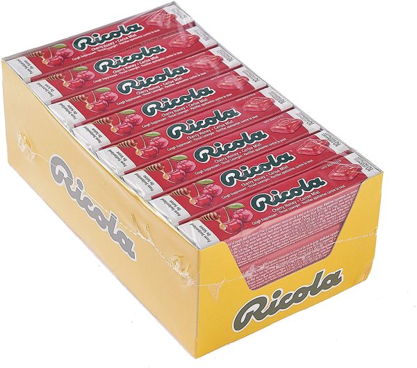 Ricola Cherry Honey Cough Drops 10 Drops, 24ct Fashion