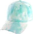 PB255 [MINT SKY] PLAIN TIE DYE VINTAGE COTTON DAD HAT Online