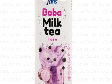 WHOLESALE JANS BOBA MILK TEA TARO 16.9 FL OZ SOLD BY CASE Discount